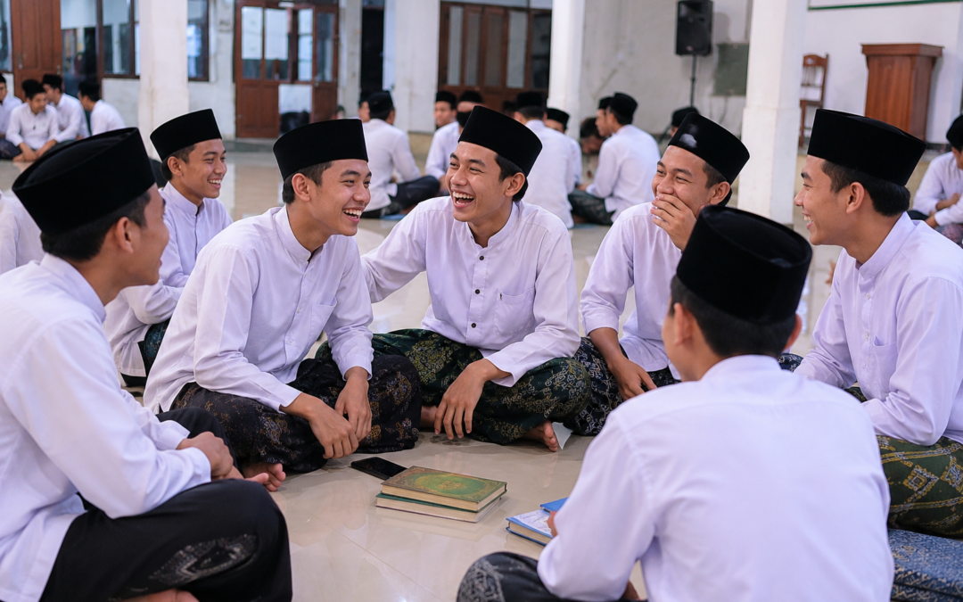 BERCANDA DAN BANYAK TERTAWA