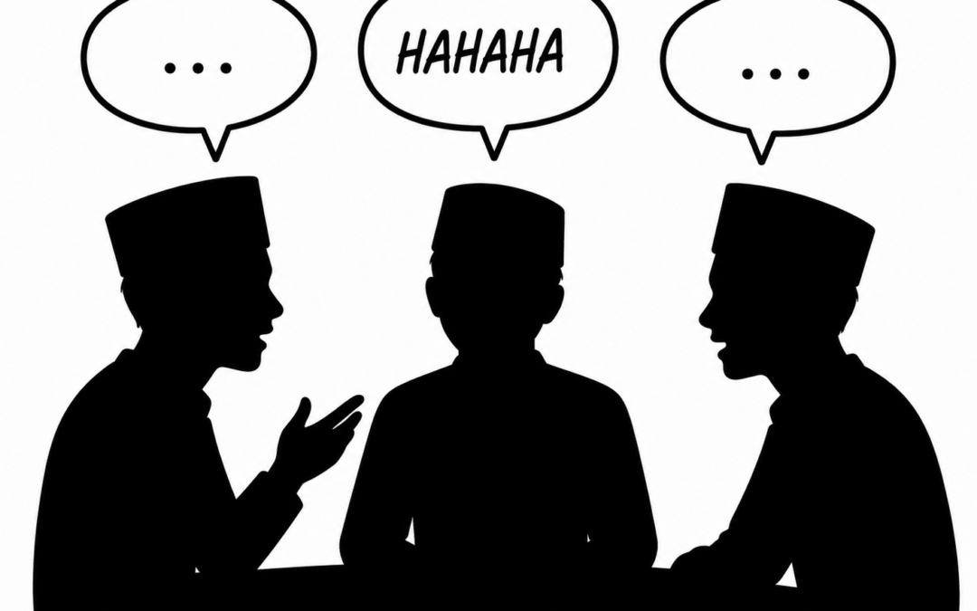 BERCANDA DAN BANYAK TERTAWA